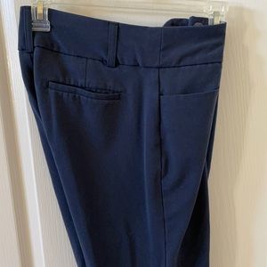 Alfani navy slacks, petite